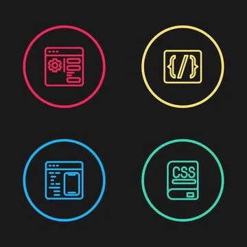 Set line Software, Books about programming, Programming language syntax and Illustration