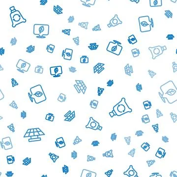 Set line Solar energy panel, Garbage bag with recycle and Location leaf on .. Stock Illustration