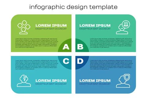 Set line Solution problem in psychology, Schizophrenia, Psychology and Male Stock Illustration