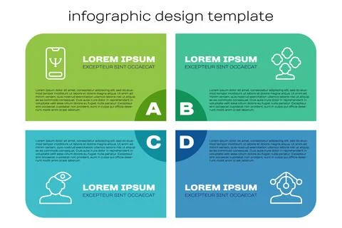 Set line Solution problem in psychology, Online psychological counseling イラスト素材