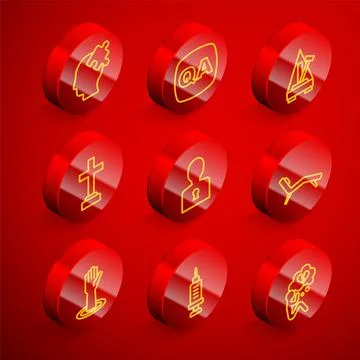 Set line Solution to the problem, Question and Answer, Metronome with pendulum イラスト素材