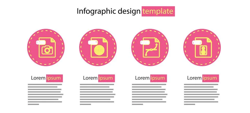 Set line SVG file document, WAV, HTML and RAW icon. Vector Stock Illustration