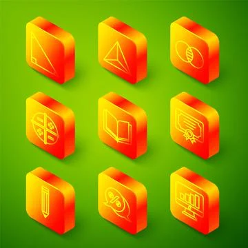 Set line Triangle math, Geometric figure Tetrahedron, Mathematics sets A and B Stock Illustration