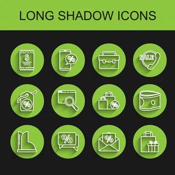 Set line Waterproof rubber boot, Paper check and financial check, Envelope with イラスト素材