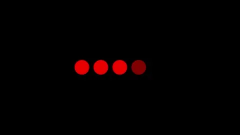A set of loading icon animations. Loading is indicated by a dot. Load dot i.. Stock Footage 308400358