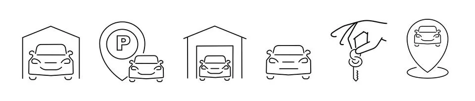 Set of loading icons. load. load bar icons. Vector Stock Illustration