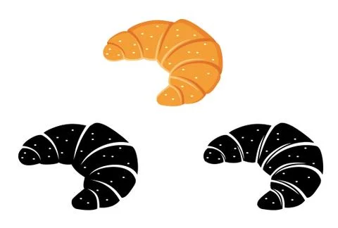 Set of loaves and bread. Stock Illustration