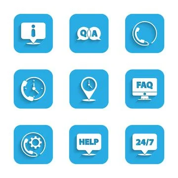 Set Location with clock, Speech bubble text Help, Clock 24 hours, Computer イラスト素材