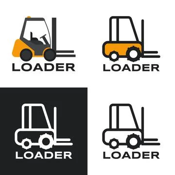 Set of logos for a construction company Stock Illustration