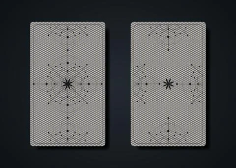 Set magical tarot cards, magic occult sacred geometry sign, Flower of Life Stock Illustration