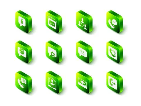 Set Mail and e-mail, Employee hierarchy, Telephone handset, Outgoing call, Sa イラスト素材