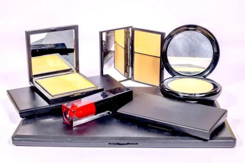 Set of make-up products Stock Photos