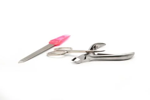 Set for manicure Stock Photos
