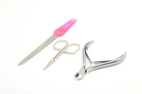 Set for manicure Foto stock