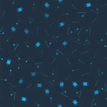 Set Medieval flag, spear, chained mace ball and on seamless pattern. Vector Stock Illustration