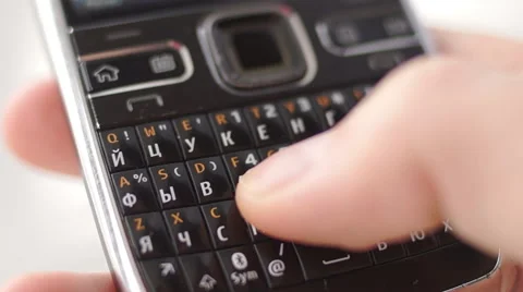 Set of messages, dial Video stock 48629713