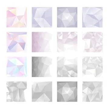 Set of modern abstract vector . Liquid color banners for text. Flat geometric イラスト素材
