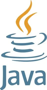 Set of most popular script and programming computer languages logos. Coding.. Stock Illustration