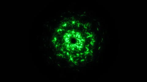 Set of multicolored plasma shockwave balls quick explosion Vibrant outward blast Stock Footage 213578379