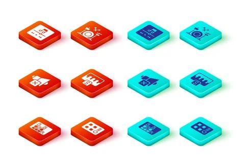 Set Music equalizer, Drum machine, Speaker mute, wave, Drums and player icon Illustrazione stock