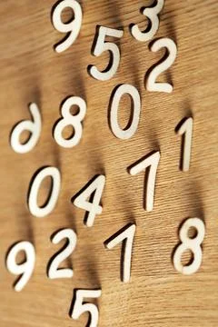 Set Of Numbers Stock Photos