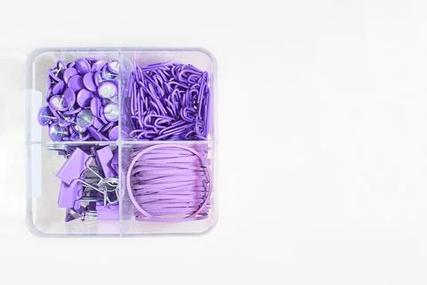 Set of office accessories Stock Photos