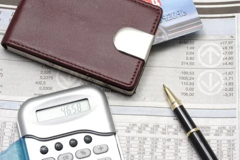 Set for office Stock Photos