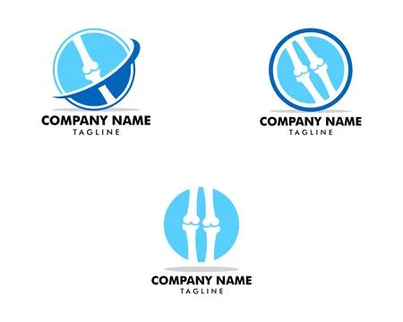Set of Orthopedic Logo Design Template Inspiration Stock Illustration