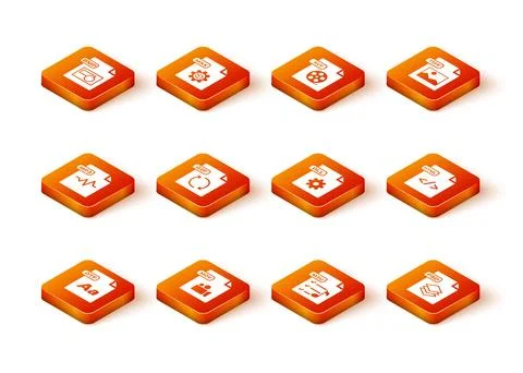 Set OTF file document, MOV, MP3, GIF, M3U, DLL, PSD and HTML icon. Vector 스톡 일러스트