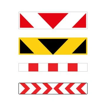 Set of overhead dander plates Illustrazione stock