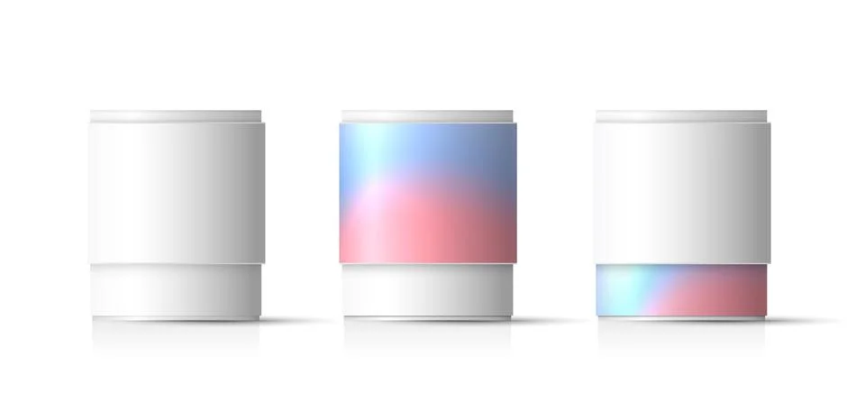 Set packaging design template for product. box packaging template on empty .. 스톡 일러스트