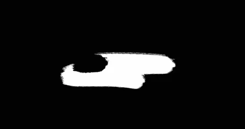 Set of Paintbrush. Isolated Brush Elements. Stock Footage 153062294