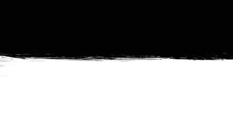 Set of Painted Brush Strokes. Matte Transitions. Isolated Brush Elements Stock Footage 132717514
