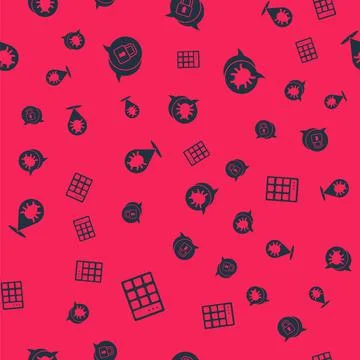 Set Password protection, Cyber security, System bug and on seamless pattern イラスト素材