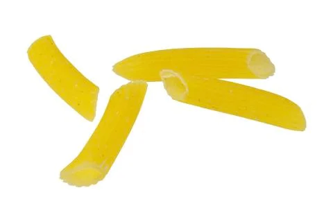 Set of pasta on a white background Stock-Fotos