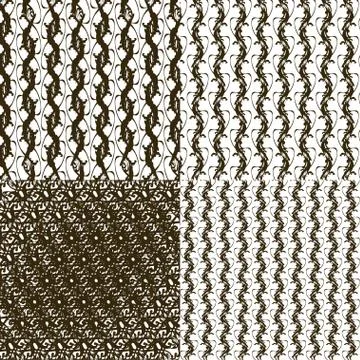 Set pattern - geometric simple modern texture for your design. Stock Illustration