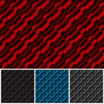 Set of patterns Stock Illustration