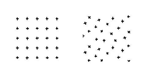 Set of patterns on a white background. Print for textiles. A simple vector .. Stock Illustration