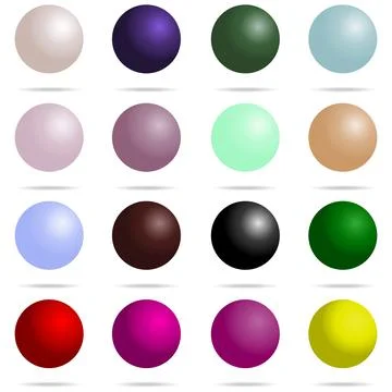 A set of pearls 스톡 일러스트