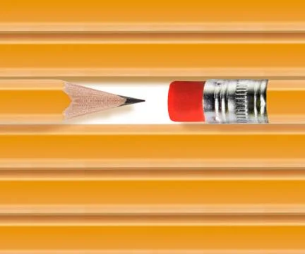 Set of Pencils Stock Photos