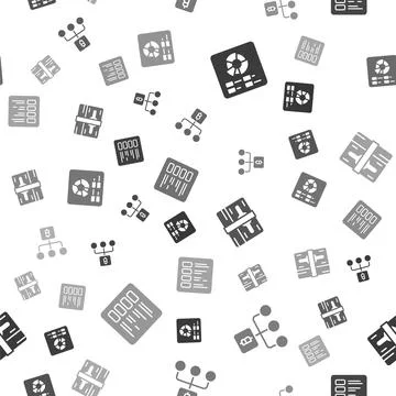 Set Pie chart infographic, Blockchain technology Bitcoin, Stacks paper money イラスト素材