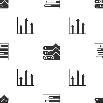 Set Pie chart infographic, Graph, chart, diagram and on seamless pattern. Vector 스톡 일러스트