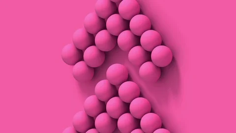 Set of pink arrows with halftone effect. 스톡 동영상 125321517