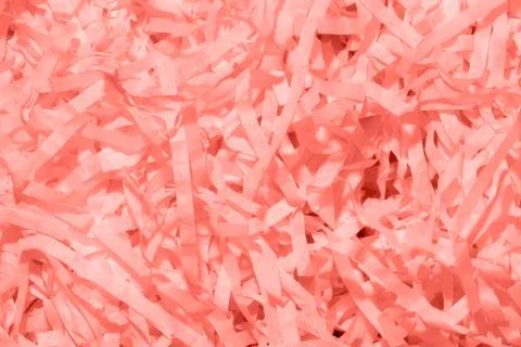 Set of pink thin paper confetti. Stock Photos