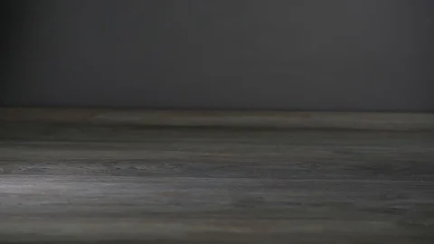 A set of plain cards falling in slow motion Stock Footage 125412498