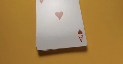 Set of a playing cards Stock Photos
