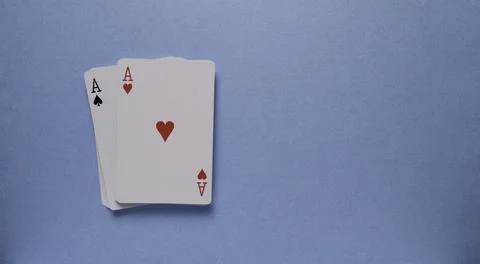 Set of a playing cards Stock Photos