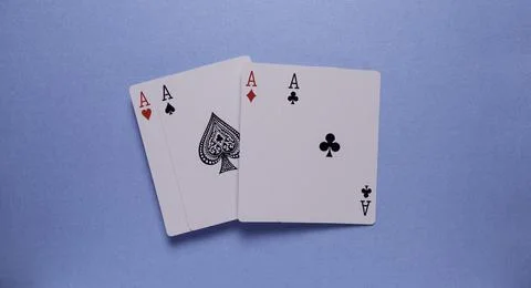 Set of a playing cards Stock Photos