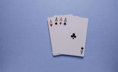 Set of a playing cards Stock Photos