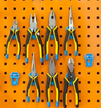 Set of pliers Stock Photos